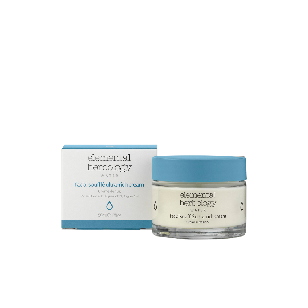 Facial Souffle Ultra Rich Facial Cream for very dry skin on white background