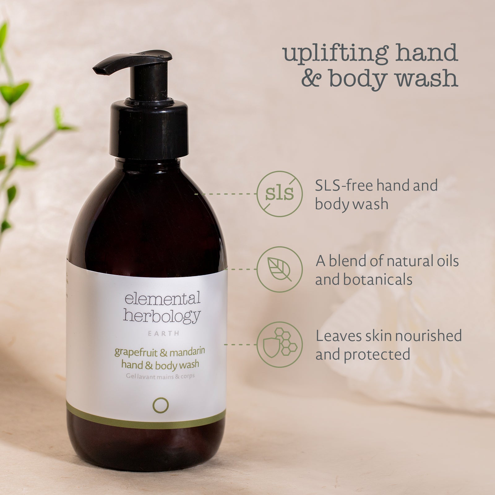 Grapefruit & Mandarin Hand & Body Wash (9.8 fl.oz.)