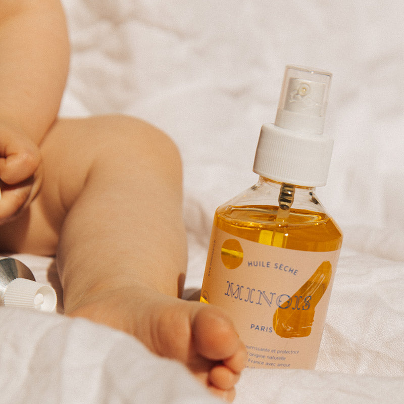 Minois Natural Dry Body Oil for Babies and Kids