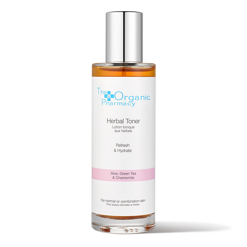 pH-balancing facial toner utilizes a complex blend of 11 botanicals for normal or combination skin