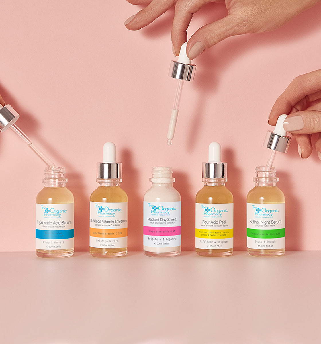 serums and facial oils