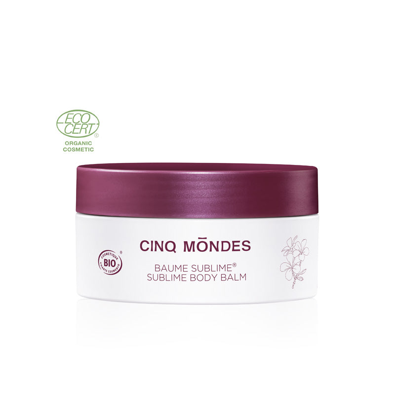 certified organic, intensely nourishing balm rehydrates very dry skin