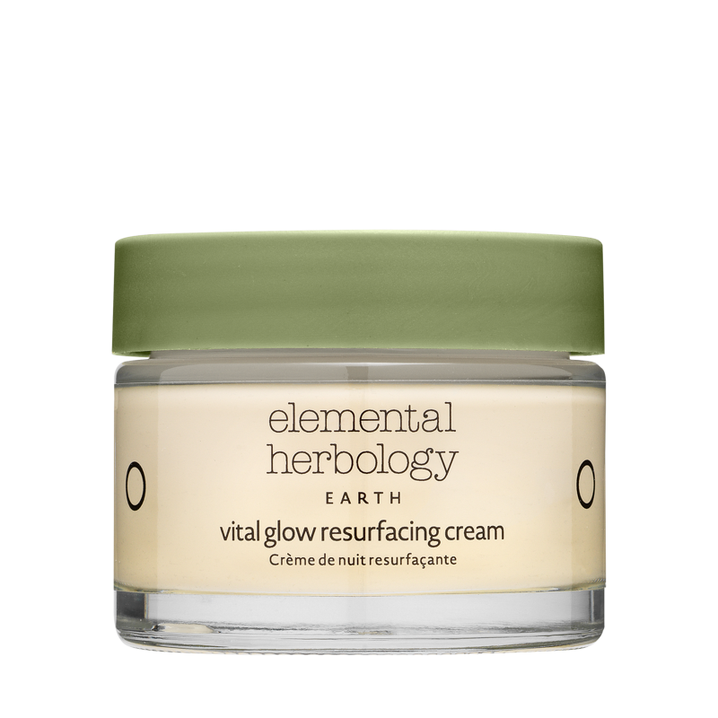 Vital Glow Resurfacing Facial Cream on white background